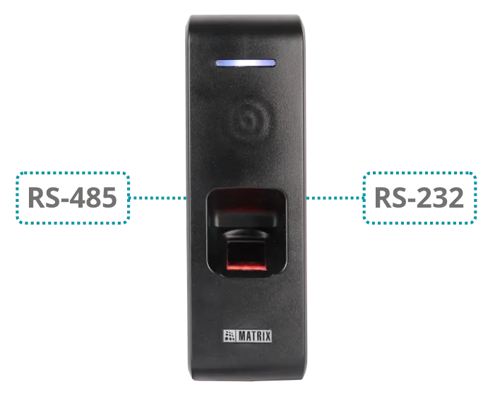 COSEC PANEL200P device with various ports and indicators
